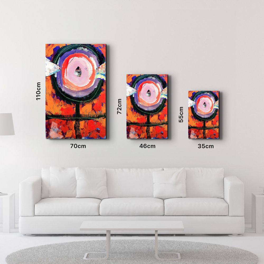 Autres décorations murales - Abstract Eye | Glass Wall Art - ARTDESIGNA
