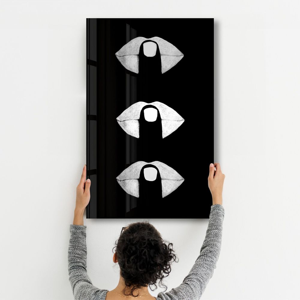 Autres décorations murales - Simply Shush | Glass Wall Art - ARTDESIGNA