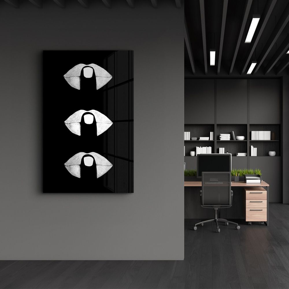 Autres décorations murales - Simply Shush | Glass Wall Art - ARTDESIGNA