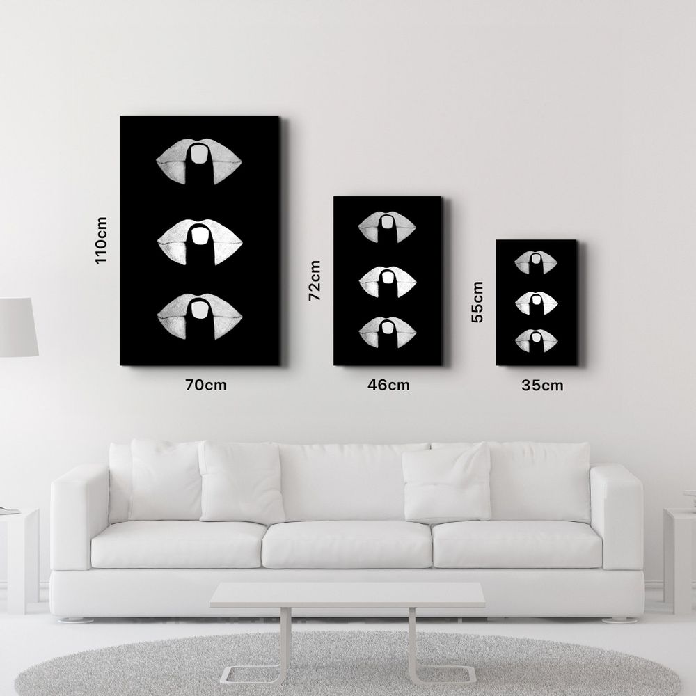 Autres décorations murales - Simply Shush | Glass Wall Art - ARTDESIGNA
