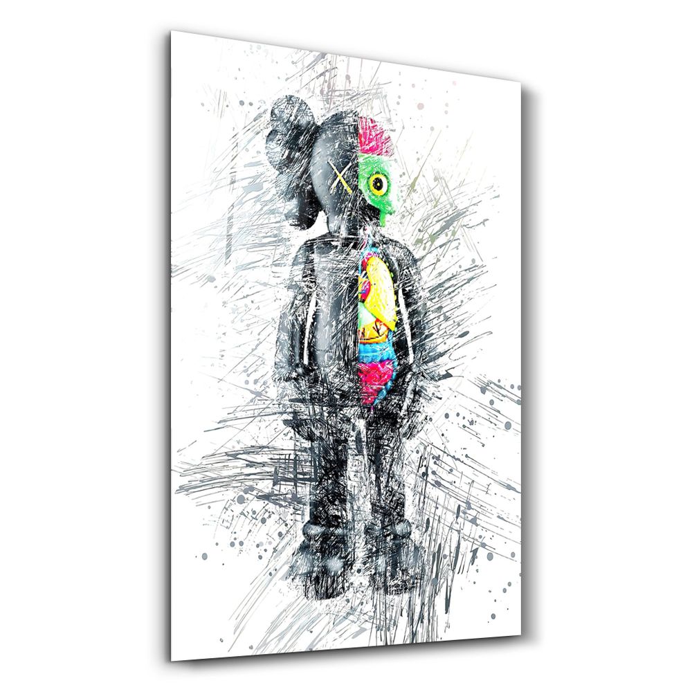 Autres décorations murales - Half of the Life | Glass Wall Art - ARTDESIGNA