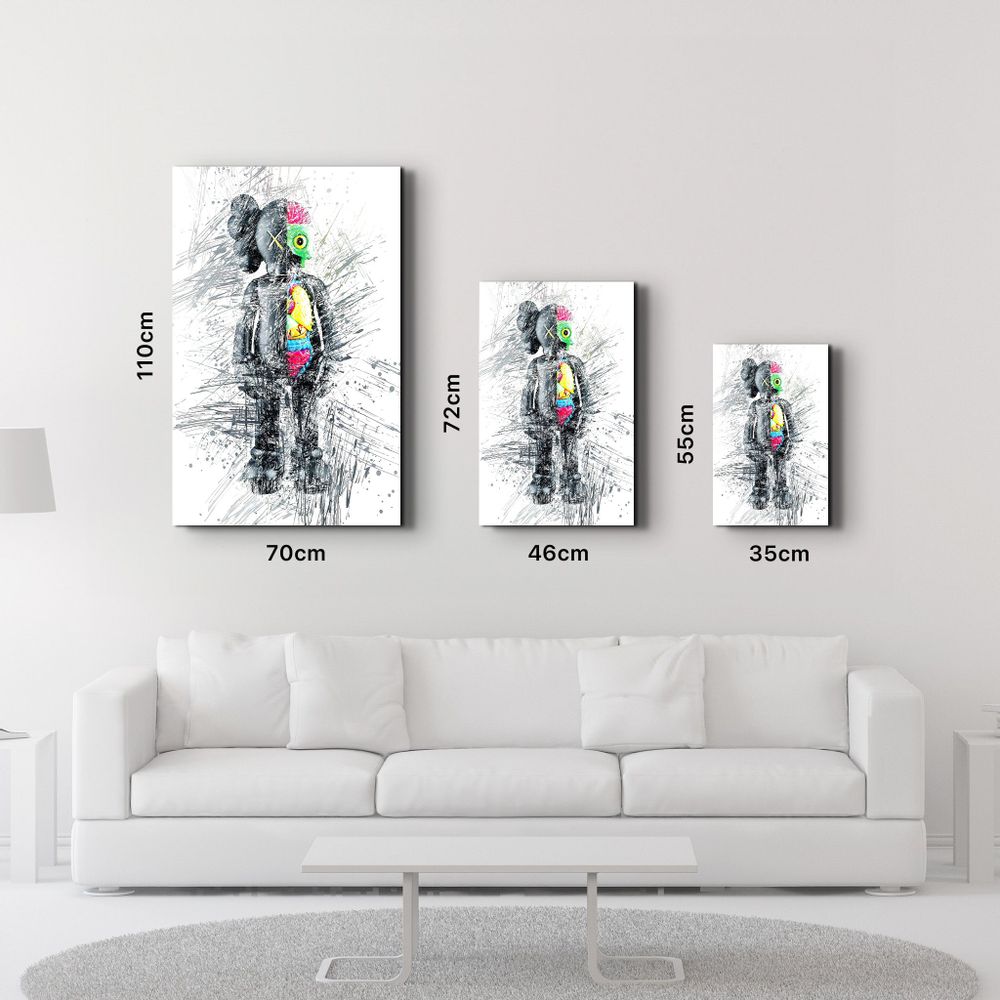Autres décorations murales - Half of the Life | Glass Wall Art - ARTDESIGNA