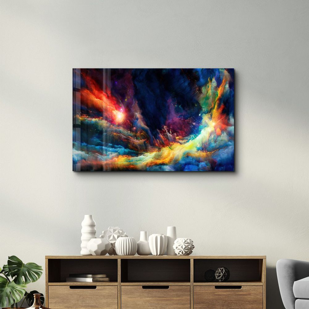 Other wall decoration - Riot Of Colors | Glass Wall Art - ARTDESIGNA