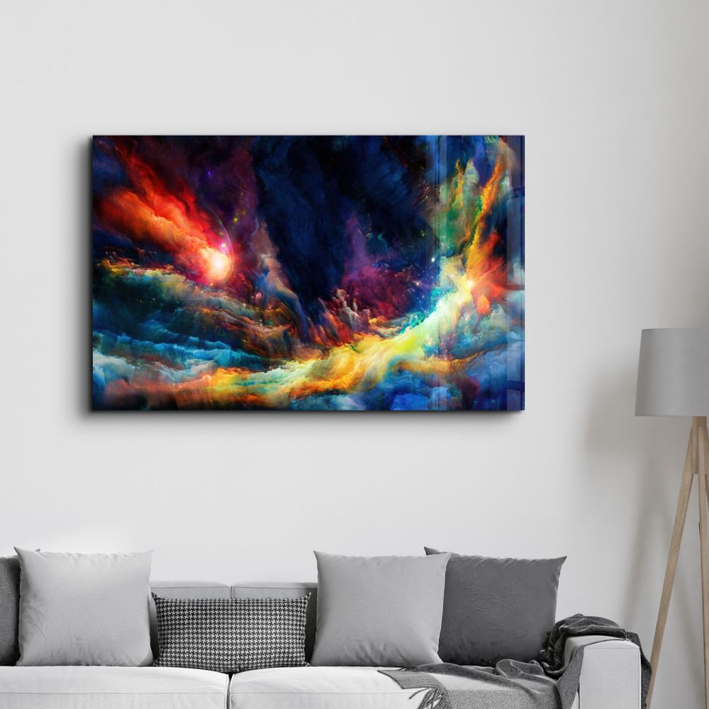 Other wall decoration - Riot Of Colors | Glass Wall Art - ARTDESIGNA