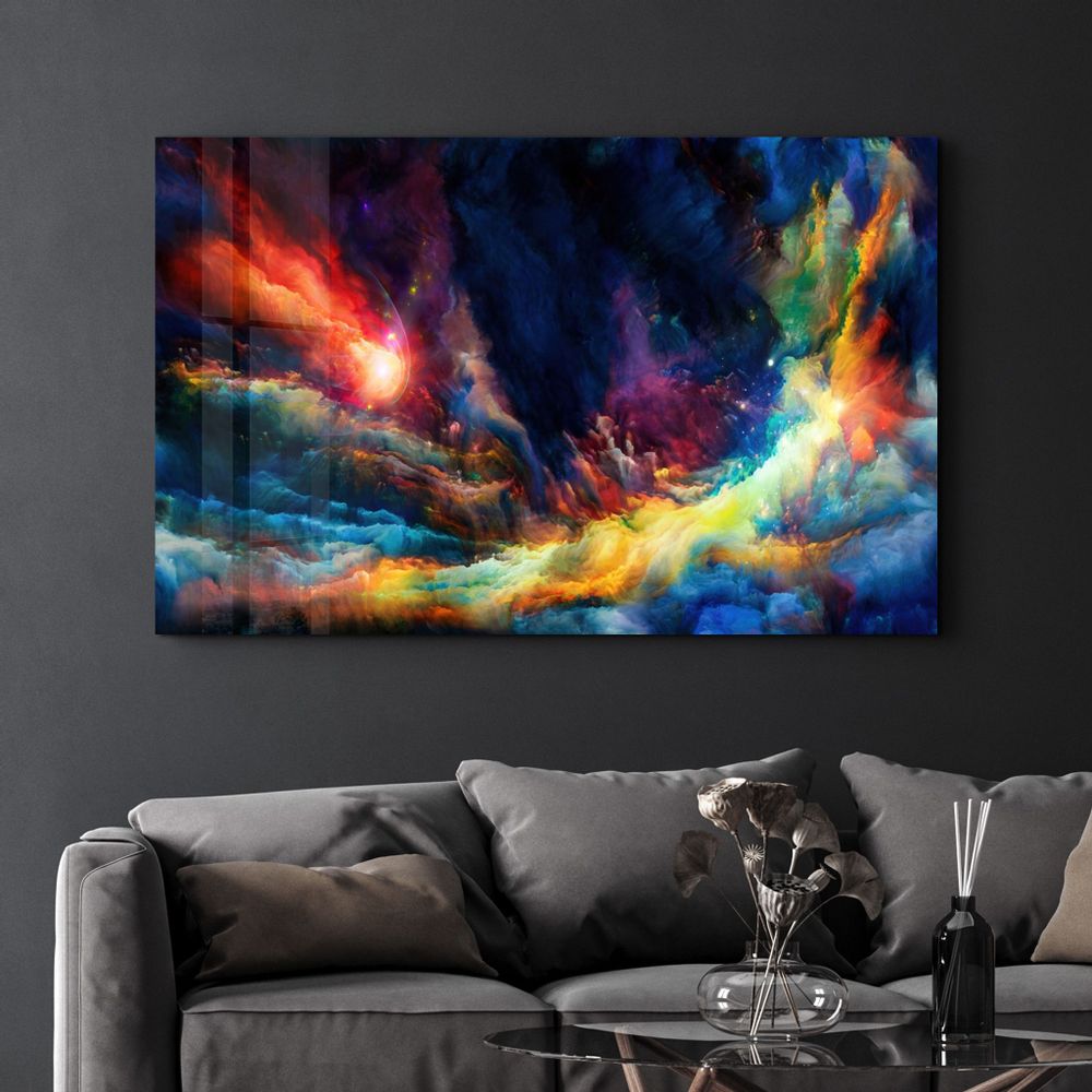Other wall decoration - Riot Of Colors | Glass Wall Art - ARTDESIGNA