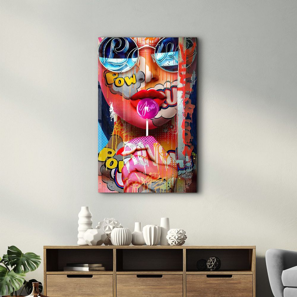 Autres décorations murales - Taste of the Life | Glass Wall Art - ARTDESIGNA