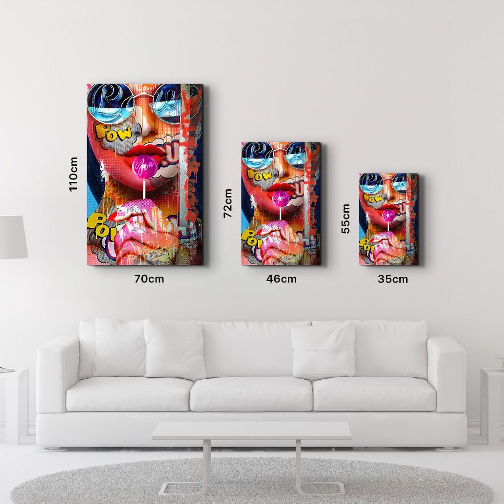 Autres décorations murales - Taste of the Life | Glass Wall Art - ARTDESIGNA