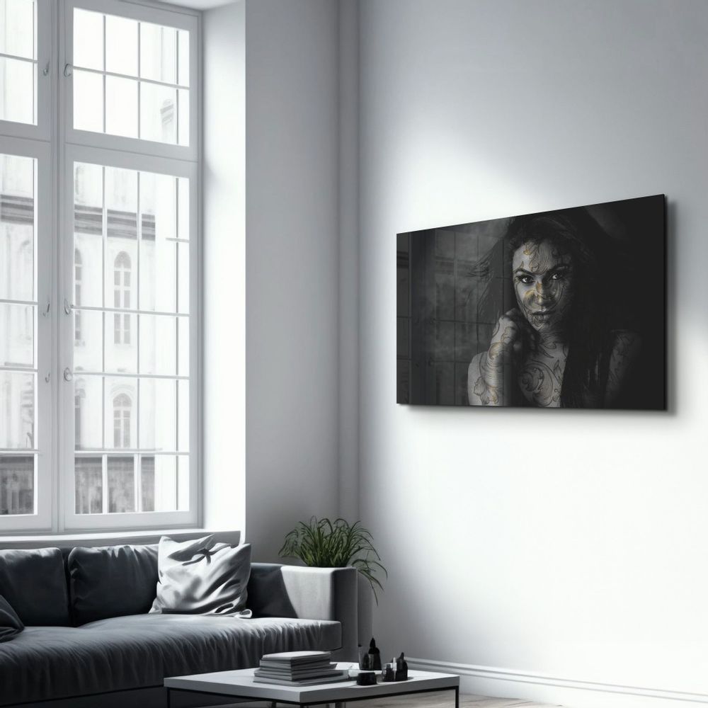 Other wall decoration - The Demon Inside You | Glass Wall Art - ARTDESIGNA
