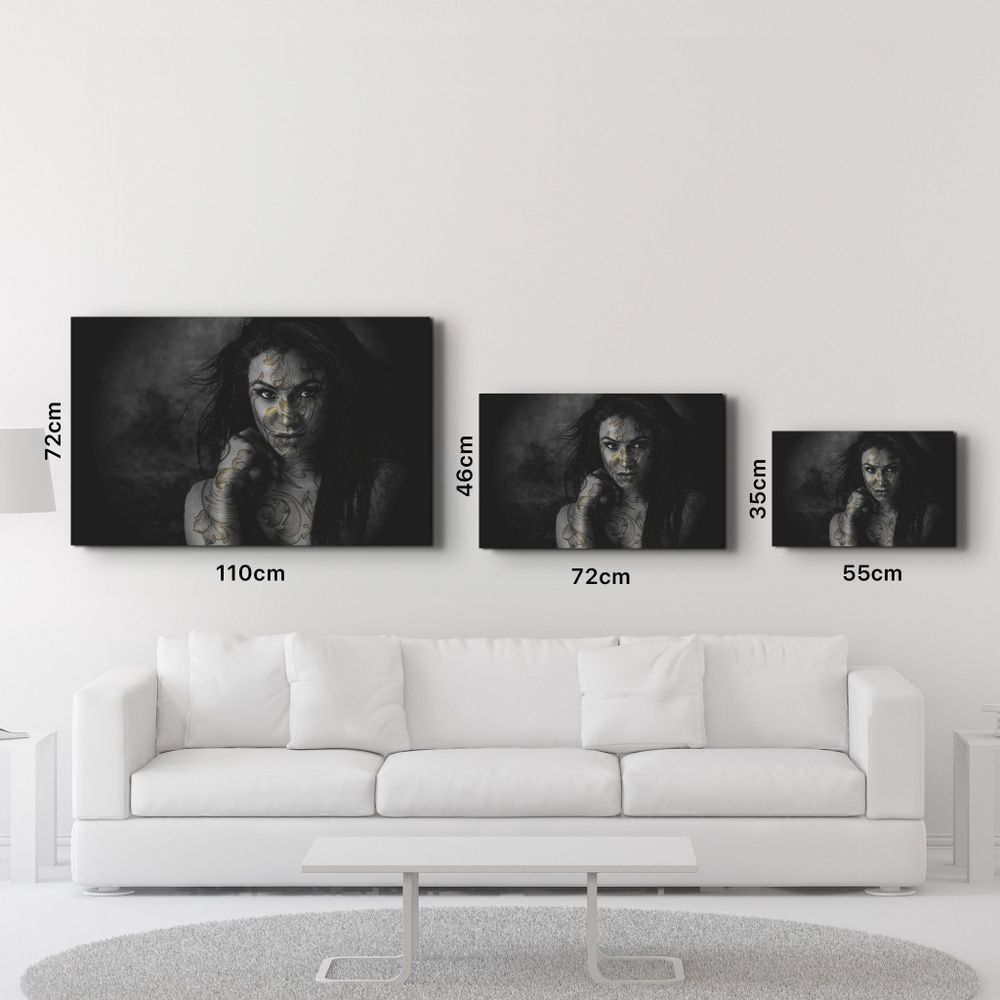 Other wall decoration - The Demon Inside You | Glass Wall Art - ARTDESIGNA