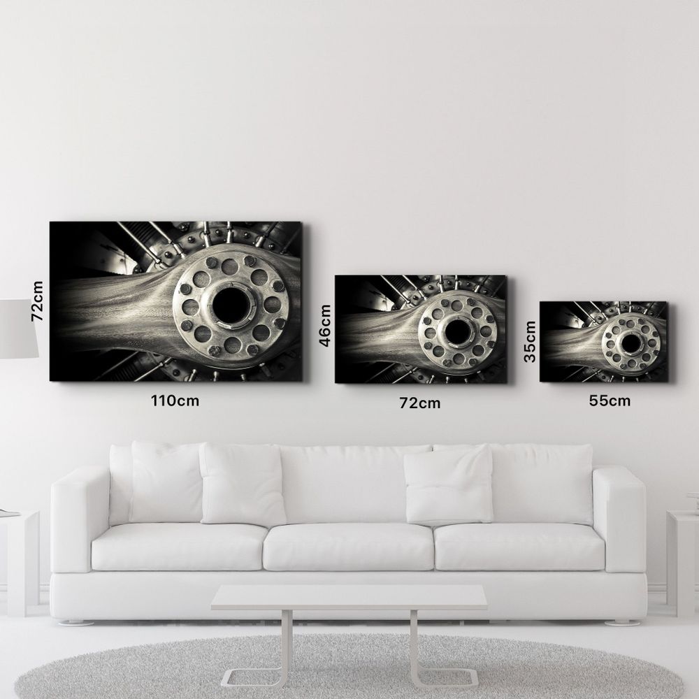 Autres décorations murales - The Propeller | Glass Wall Art - ARTDESIGNA