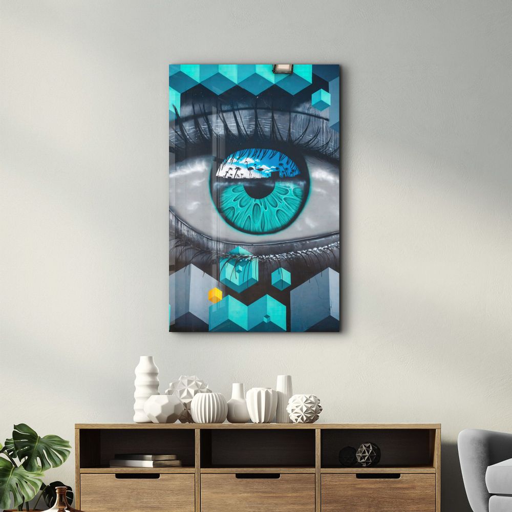 Other wall decoration - Inside of the Reflection | Glass Wall Art - ARTDESIGNA