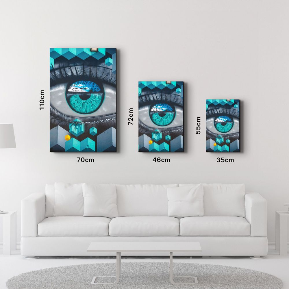 Other wall decoration - Inside of the Reflection | Glass Wall Art - ARTDESIGNA