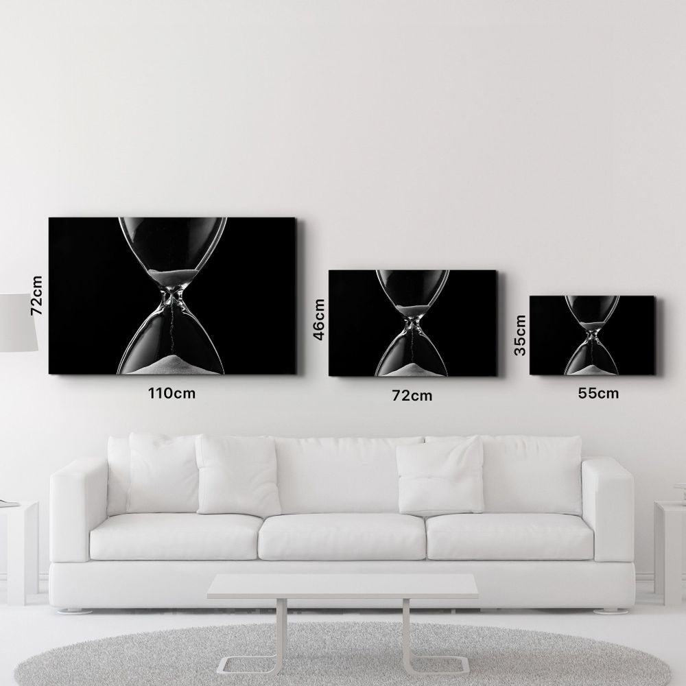 Autres décorations murales - No Time To Waste | Glass Wall Art - ARTDESIGNA