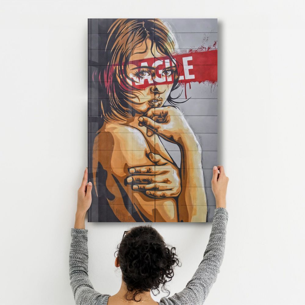 Other wall decoration - Fragile | Glass Wall Art - ARTDESIGNA