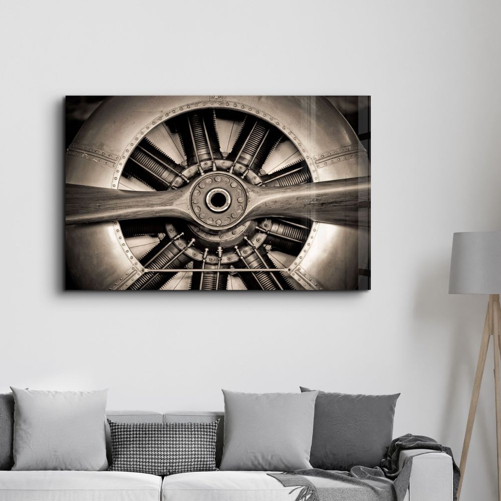 Autres décorations murales - An Old Friend | Glass Wall Art - ARTDESIGNA