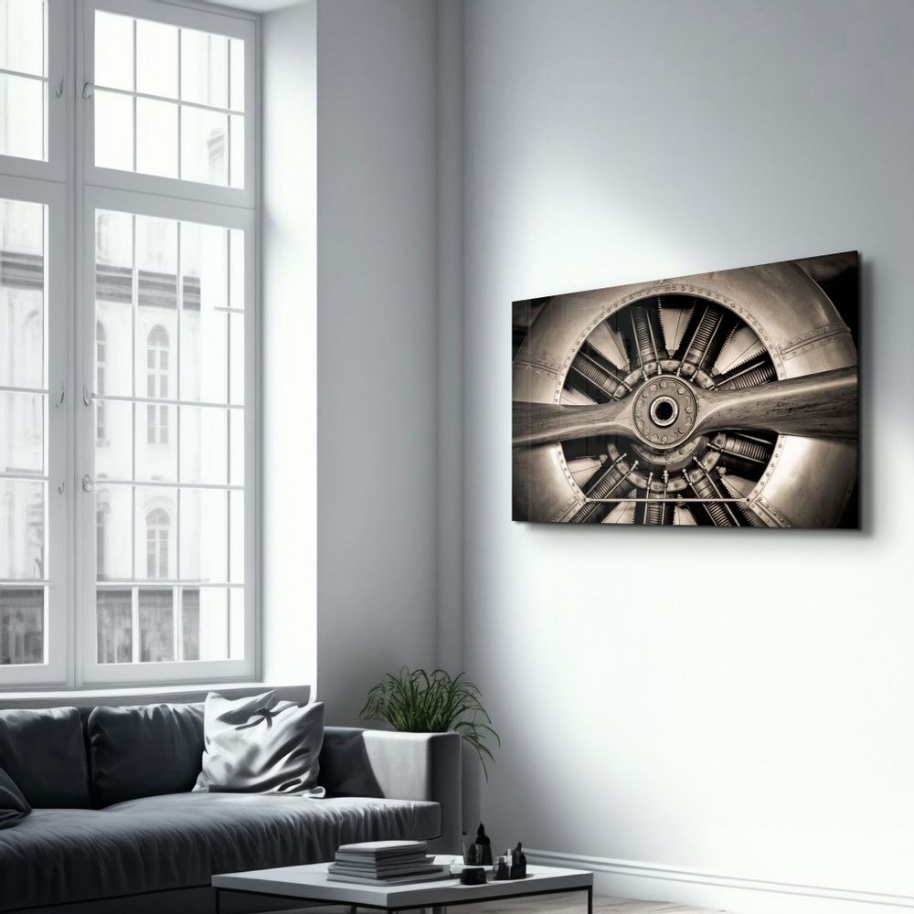 Autres décorations murales - An Old Friend | Glass Wall Art - ARTDESIGNA