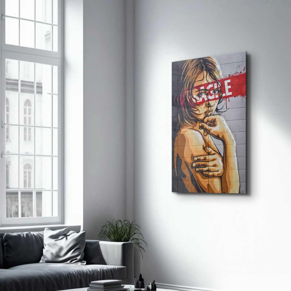 Other wall decoration - Fragile | Glass Wall Art - ARTDESIGNA