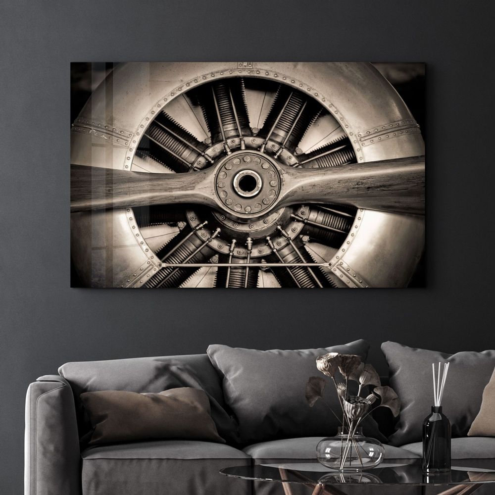 Autres décorations murales - An Old Friend | Glass Wall Art - ARTDESIGNA