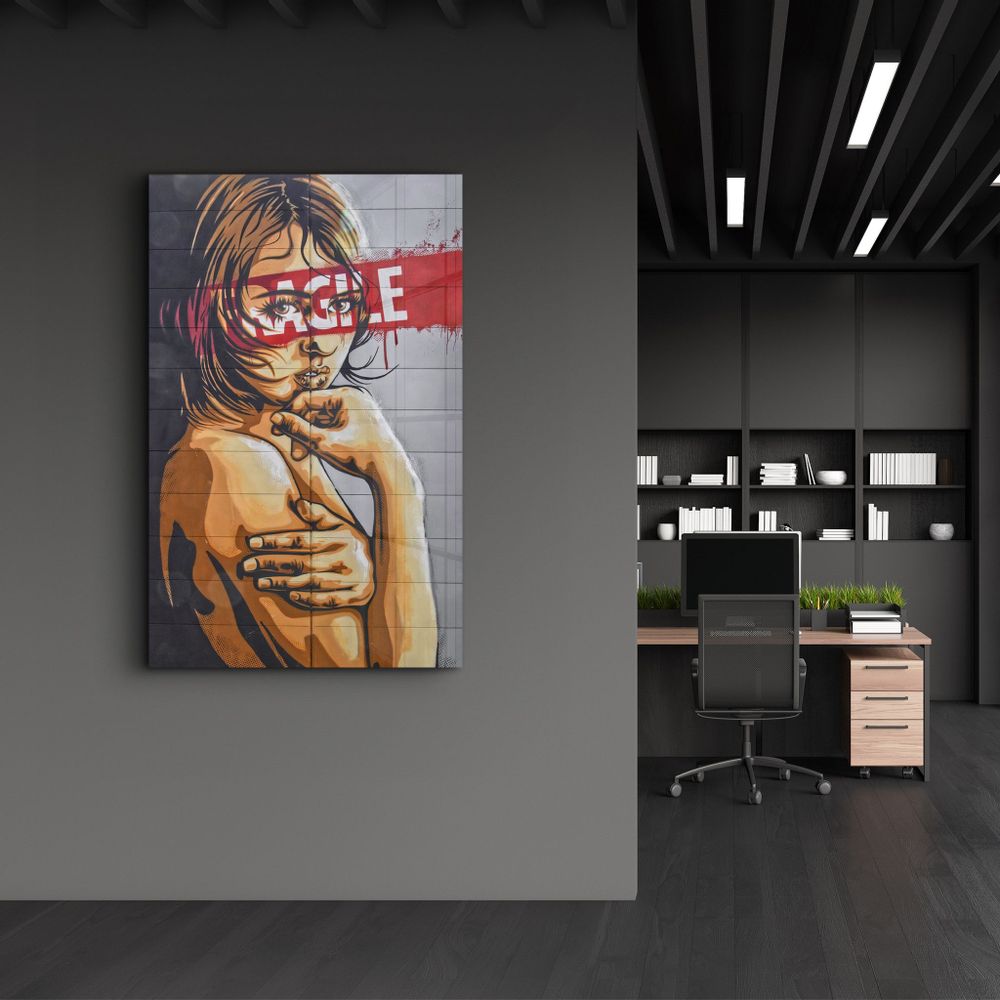 Other wall decoration - Fragile | Glass Wall Art - ARTDESIGNA
