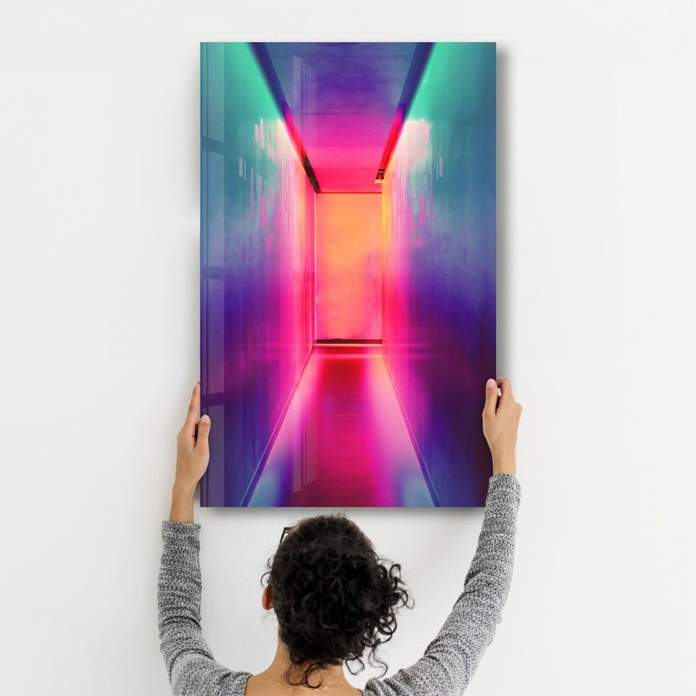 Autres décorations murales - Road to Happiness | Glass Wall Art - ARTDESIGNA