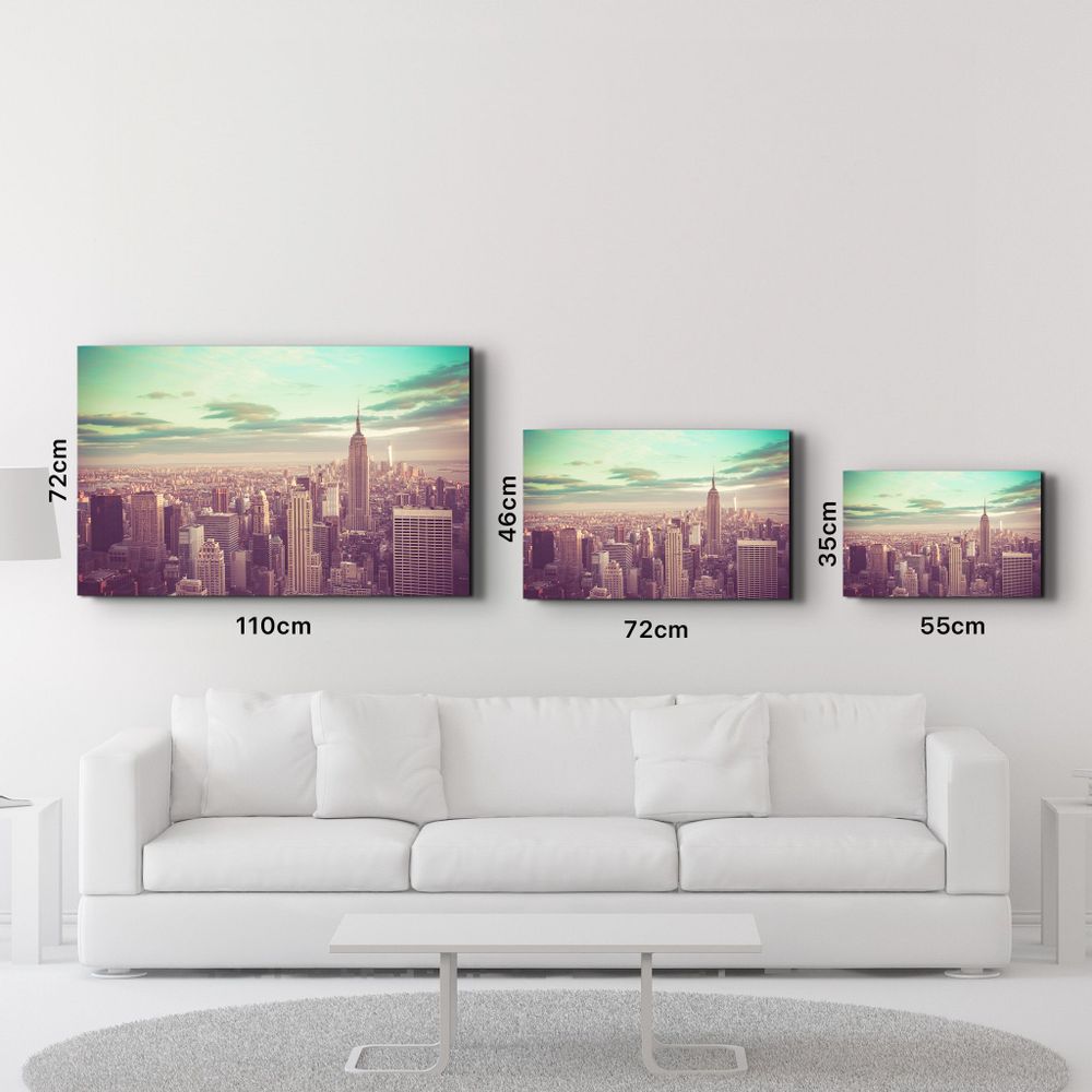 Autres décorations murales - New York City | Glass Wall Art - ARTDESIGNA