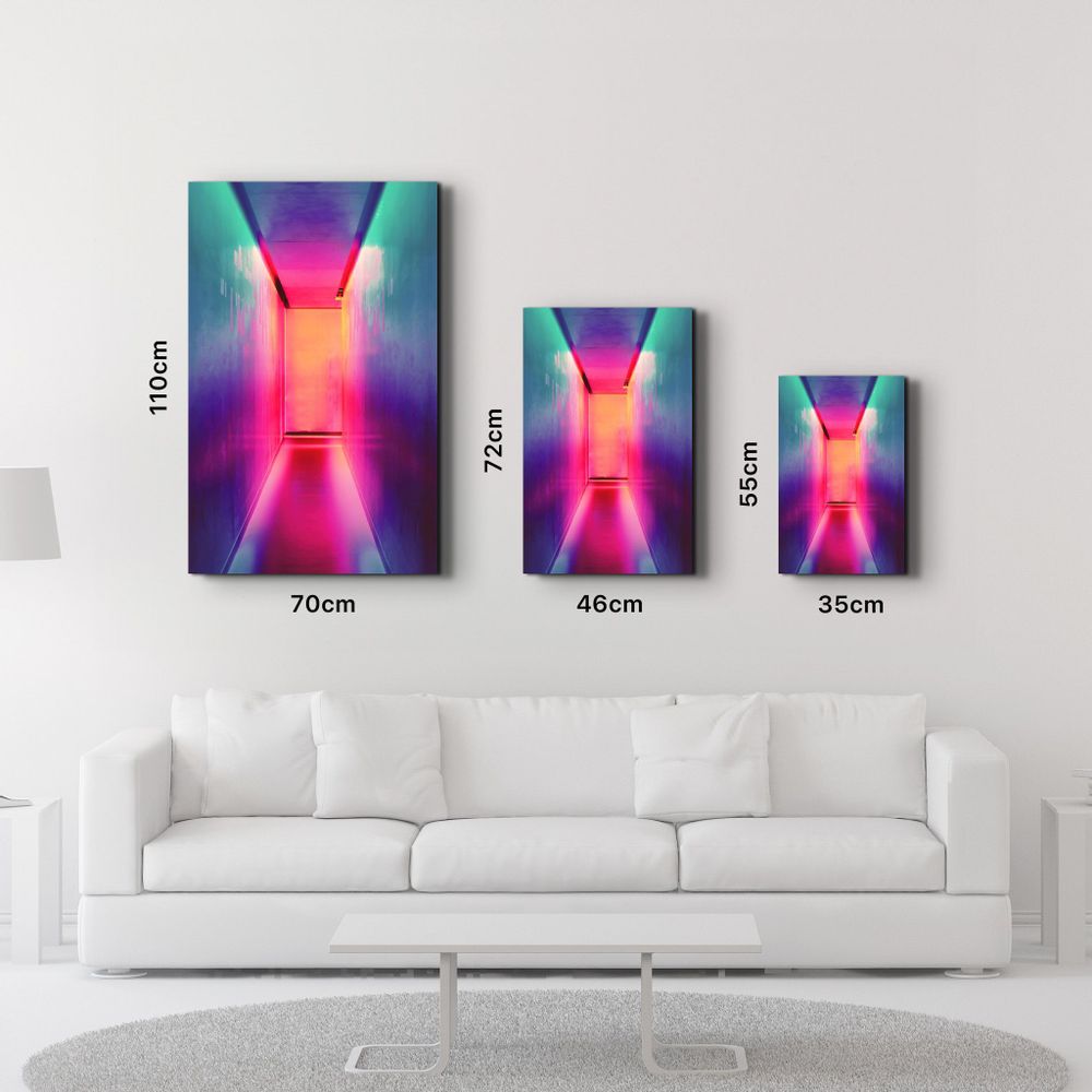 Autres décorations murales - Road to Happiness | Glass Wall Art - ARTDESIGNA