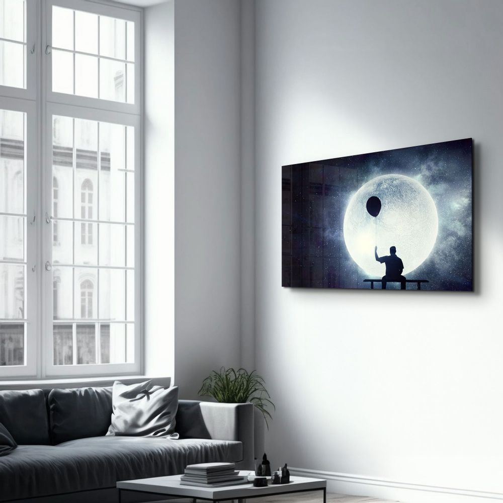 Other wall decoration - Holding My Hopes | Glass Wall Art - ARTDESIGNA