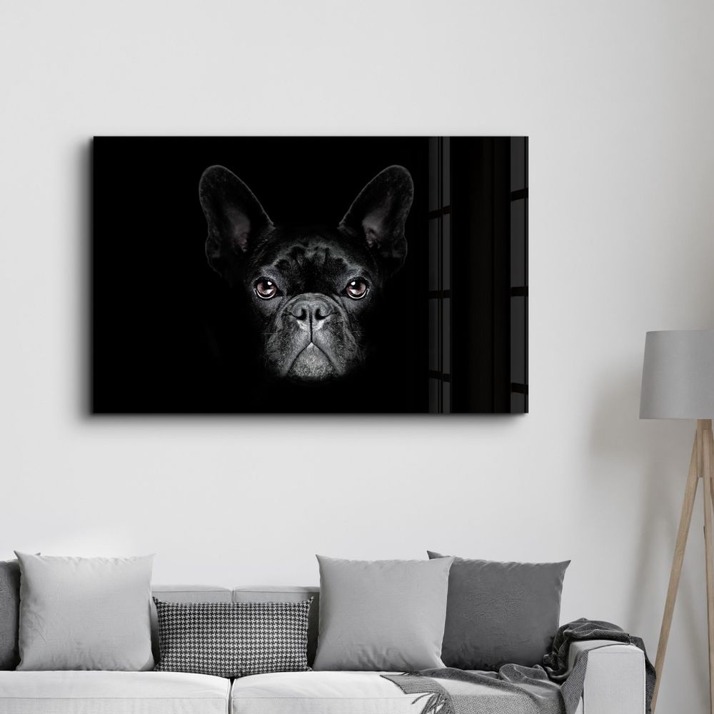 Other wall decoration - The Pug | Glass Wall Art - ARTDESIGNA