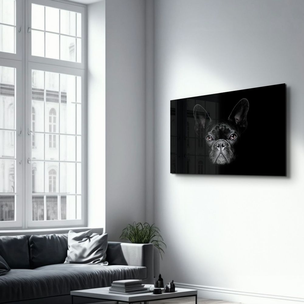 Other wall decoration - The Pug | Glass Wall Art - ARTDESIGNA