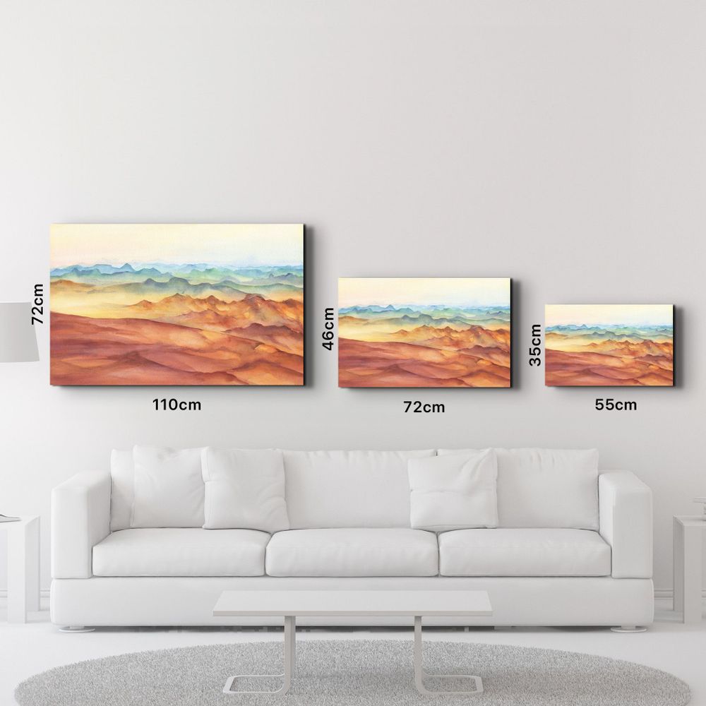 Autres décorations murales - The Colorful Watercolor | Glass Wall Art - ARTDESIGNA