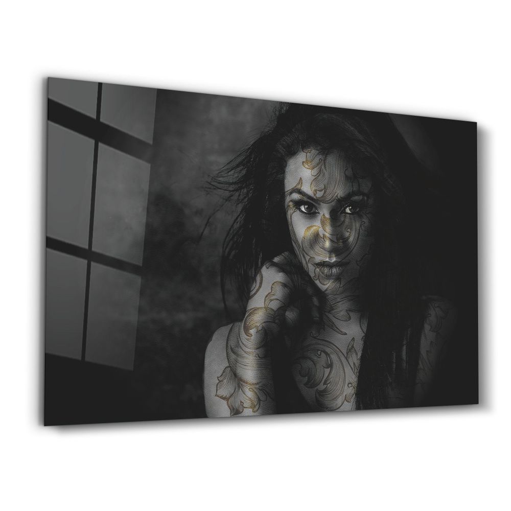 Other wall decoration - The Demon Inside You | Glass Wall Art - ARTDESIGNA