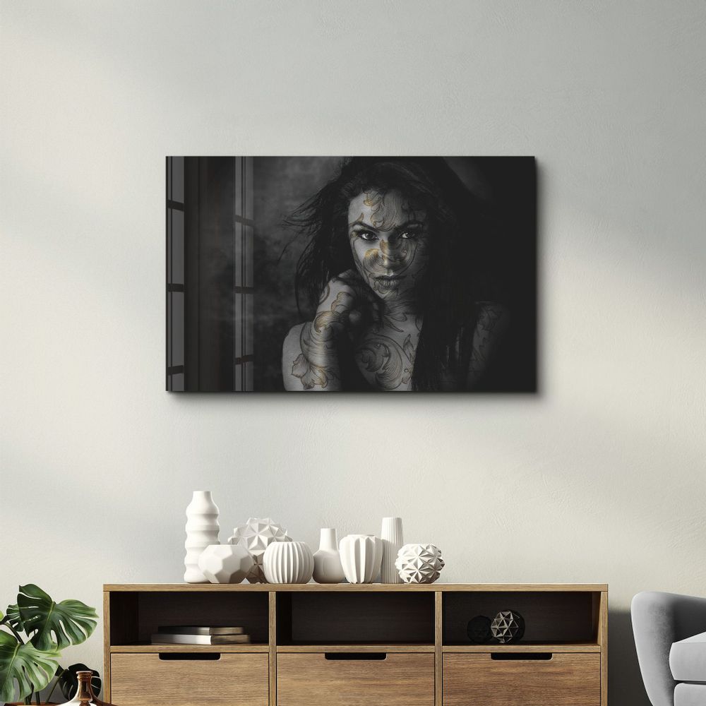 Other wall decoration - The Demon Inside You | Glass Wall Art - ARTDESIGNA