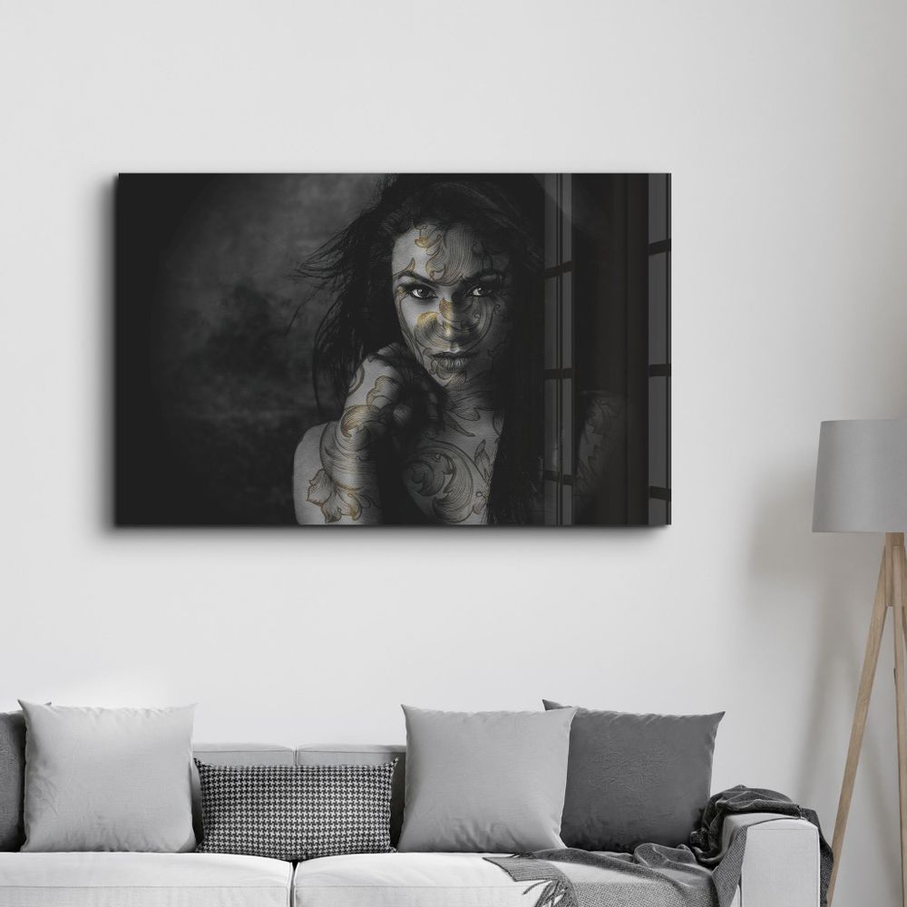 Other wall decoration - The Demon Inside You | Glass Wall Art - ARTDESIGNA