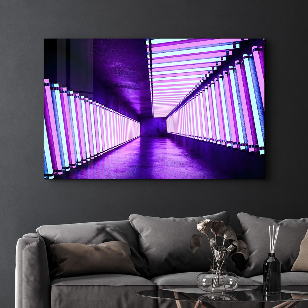 Autres décorations murales - A Little Party Never Killed Nobody | Glass Wall Art - ARTDESIGNA