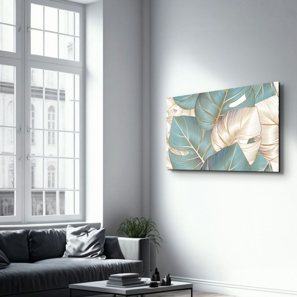Autres décorations murales - The Arums | Glass Wall Art - ARTDESIGNA