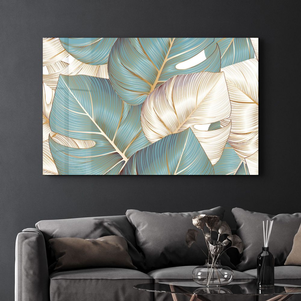 Autres décorations murales - The Arums | Glass Wall Art - ARTDESIGNA