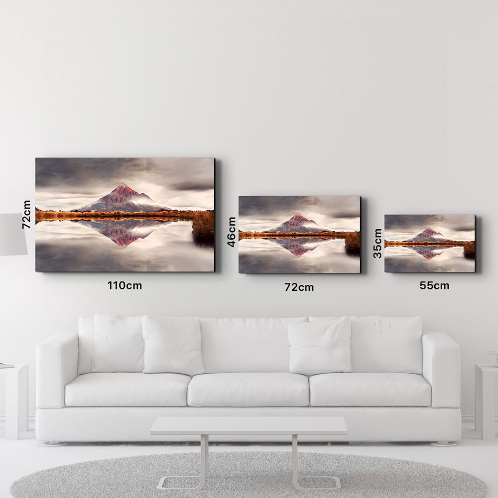 Autres décorations murales - The Extinct Volcano | Glass Wall Art - ARTDESIGNA