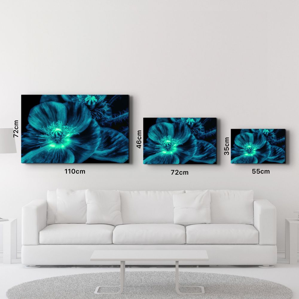 Autres décorations murales - Morning Glory | Glass Wall Art - ARTDESIGNA