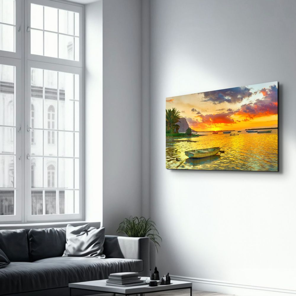 Other wall decoration - Mauritius | Glass Wall Art - ARTDESIGNA