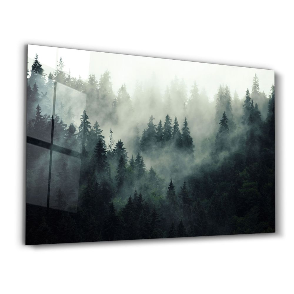 Autres décorations murales - Black Forest | Glass Wall Art - ARTDESIGNA