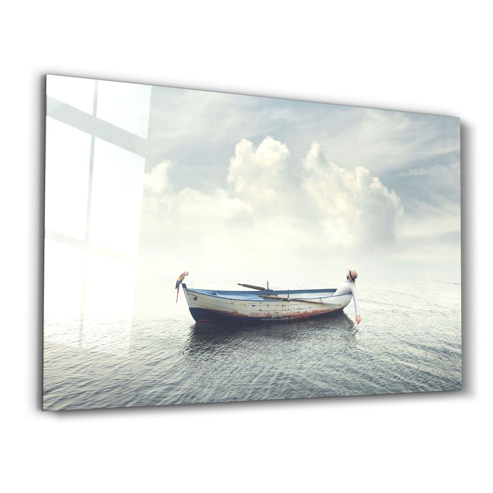 Other wall decoration - A Leisure Moment | Glass Wall Art - ARTDESIGNA