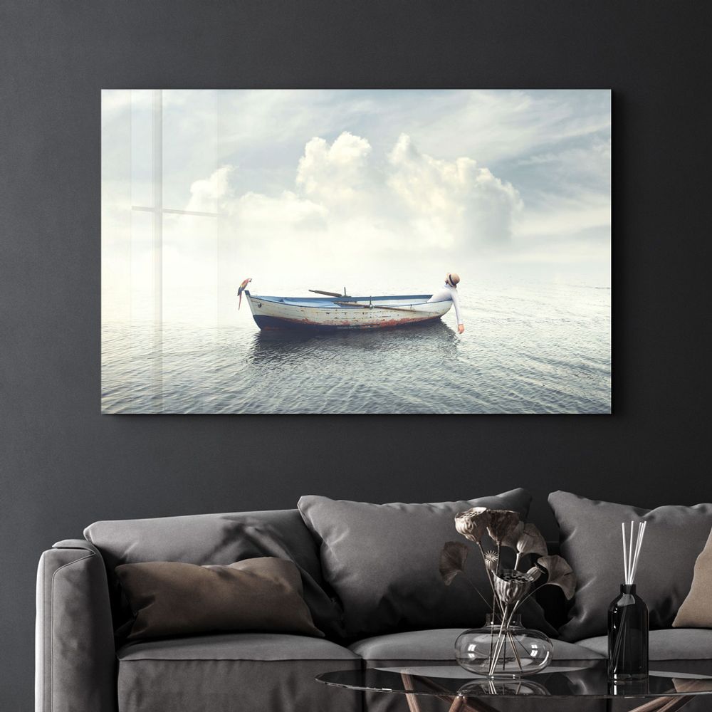 Other wall decoration - A Leisure Moment | Glass Wall Art - ARTDESIGNA