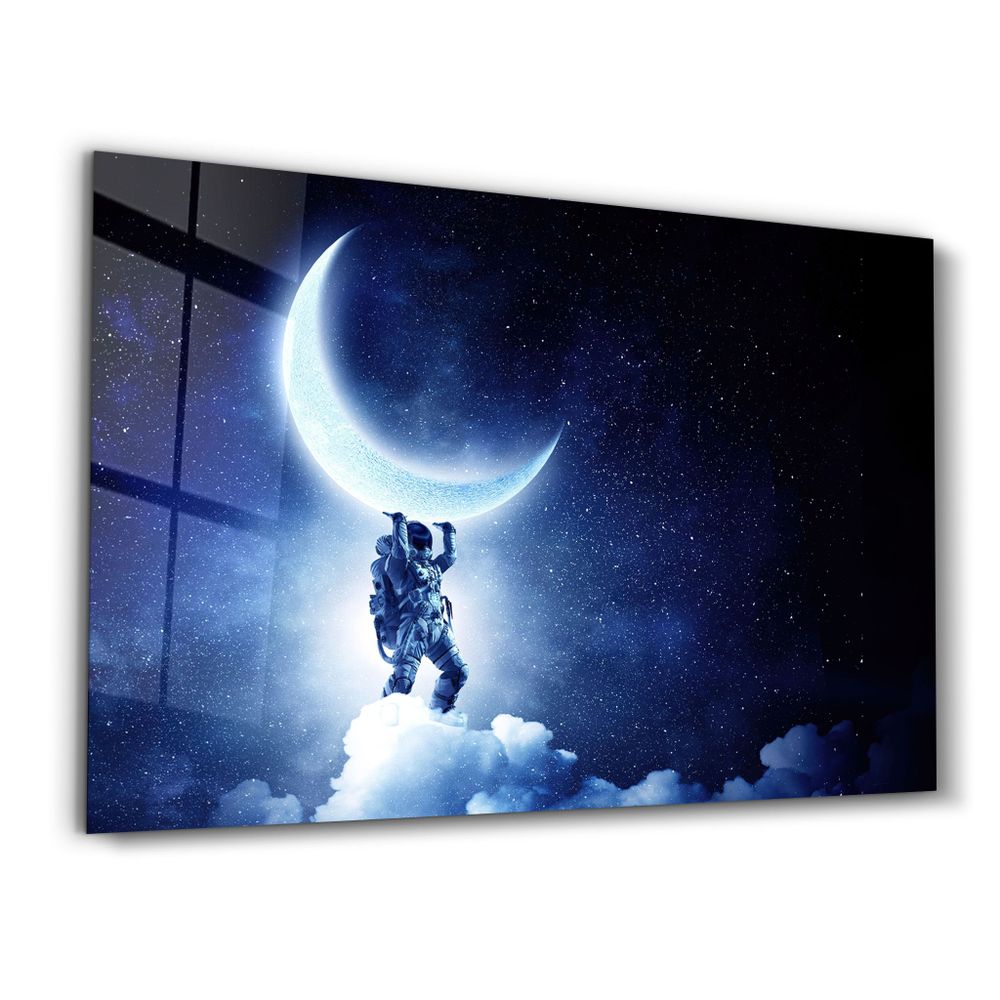 Other wall decoration - Atlas Is In Modern Time | Glass Wall Art - ARTDESIGNA