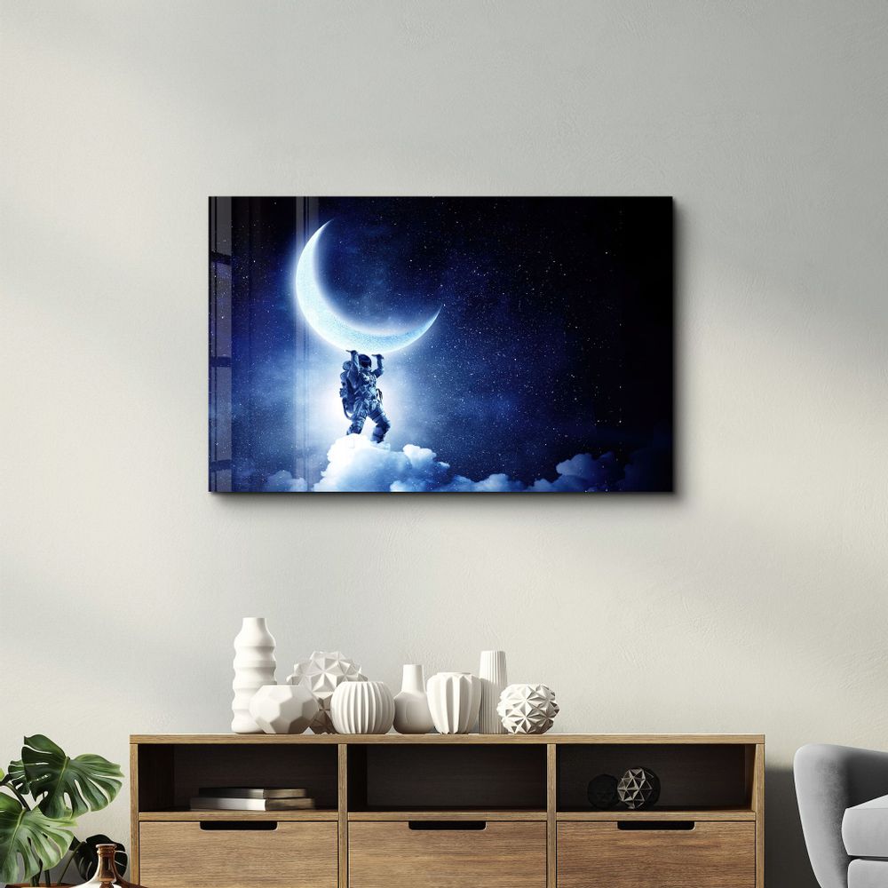 Other wall decoration - Atlas Is In Modern Time | Glass Wall Art - ARTDESIGNA