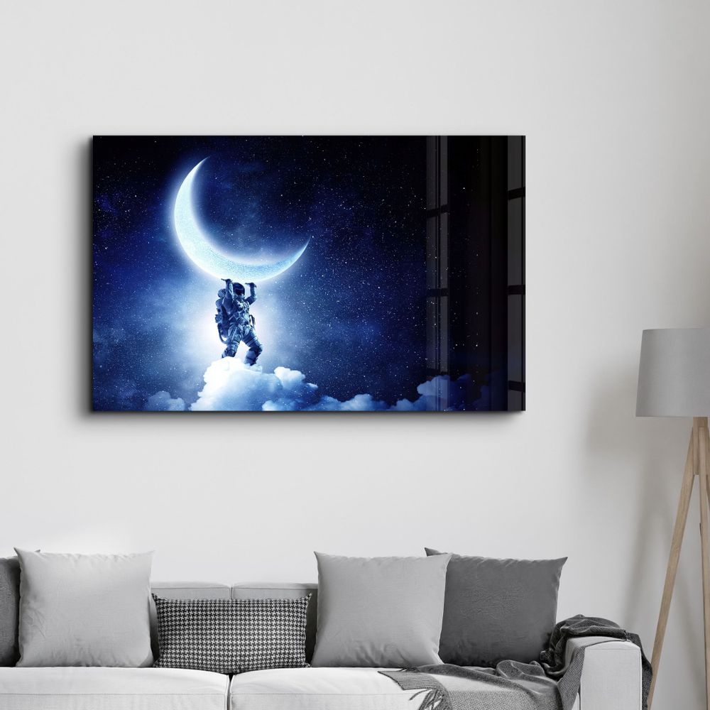 Other wall decoration - Atlas Is In Modern Time | Glass Wall Art - ARTDESIGNA