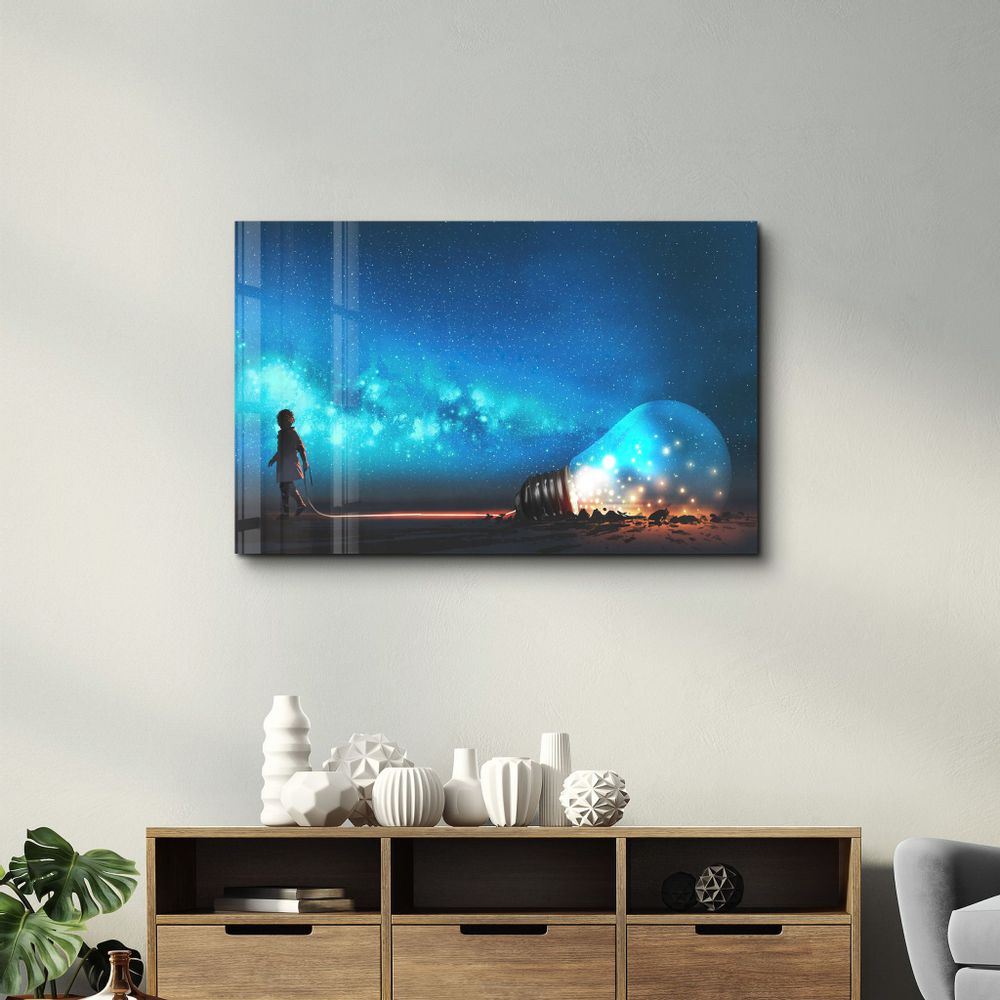Other wall decoration - Imagination | Glass Wall Art - ARTDESIGNA
