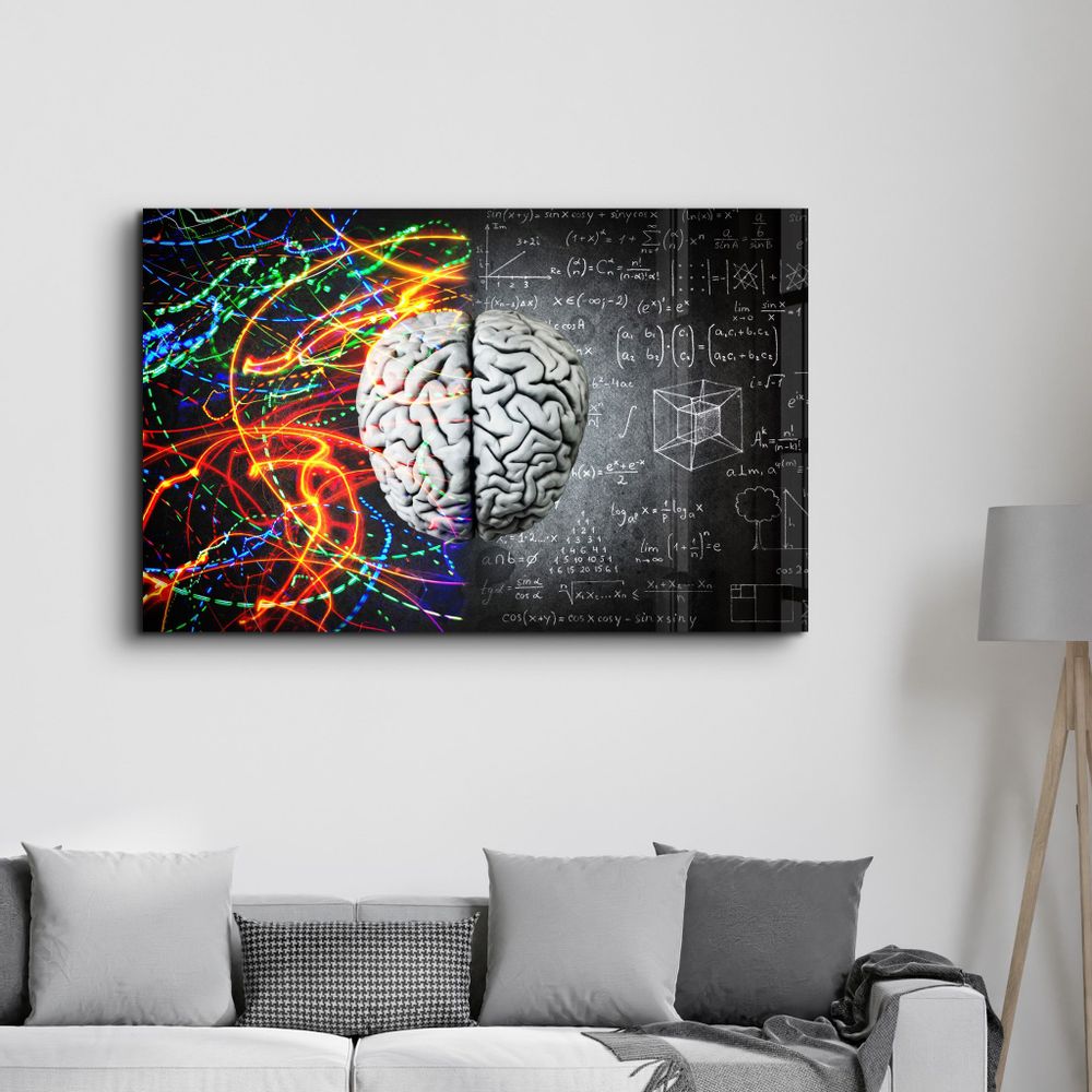 Autres décorations murales - Logic Background | Glass Wall Art - ARTDESIGNA