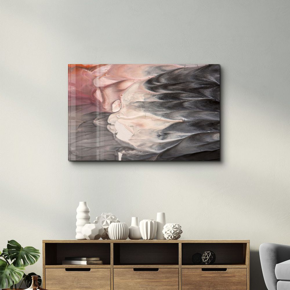 Other wall decoration - Abstract Pattern 8 | Glass Wall Art - ARTDESIGNA