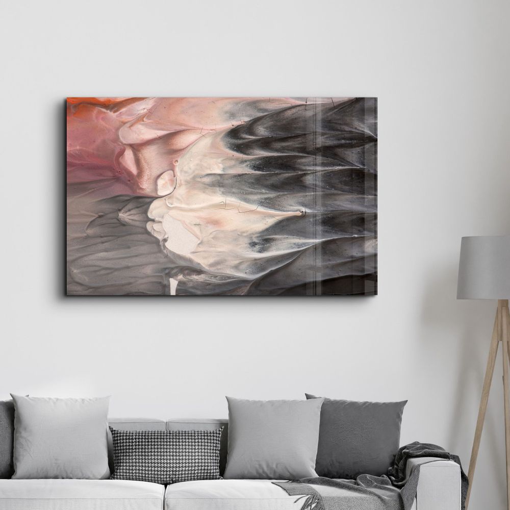 Other wall decoration - Abstract Pattern 8 | Glass Wall Art - ARTDESIGNA