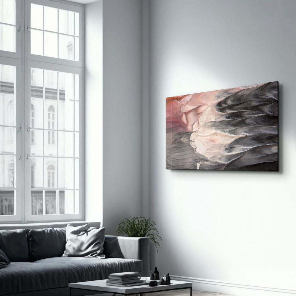 Other wall decoration - Abstract Pattern 8 | Glass Wall Art - ARTDESIGNA